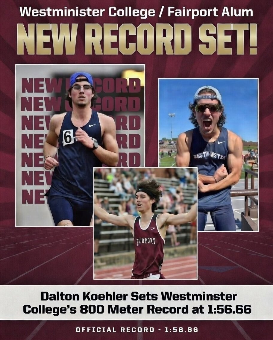I love seeing the successes of our alumni! Way to go Dalton Koehler!