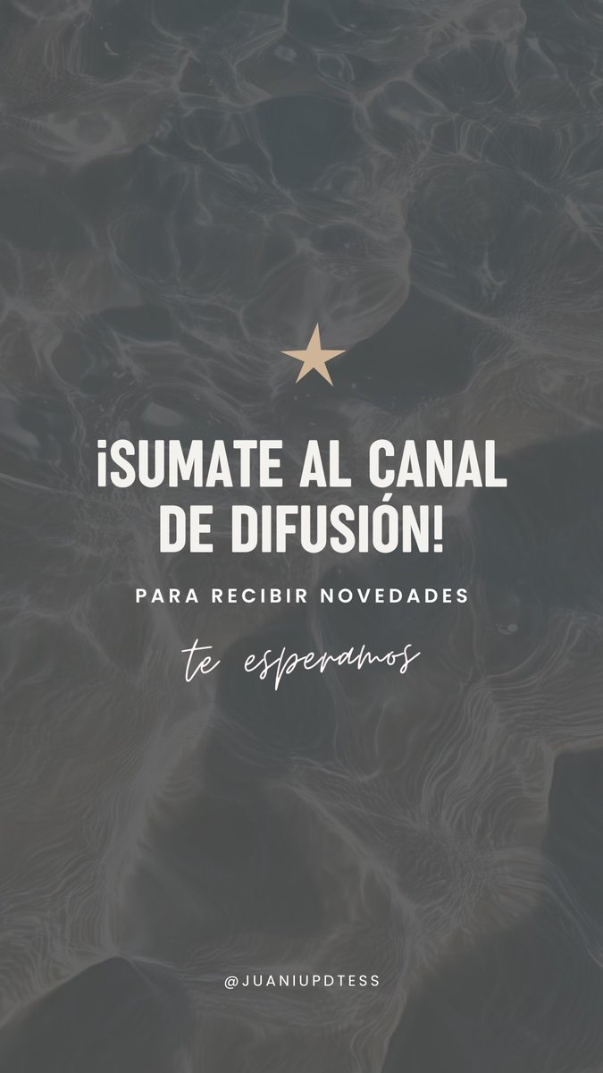 📣| Buenaas

Tenemos canal de difusión donde compartimos clips, updates, noticias y demás de Juanicar y su participación en #GranHermanoAr y su carrera en general!
 
🔗 whatsapp.com/channel/0029Vb…