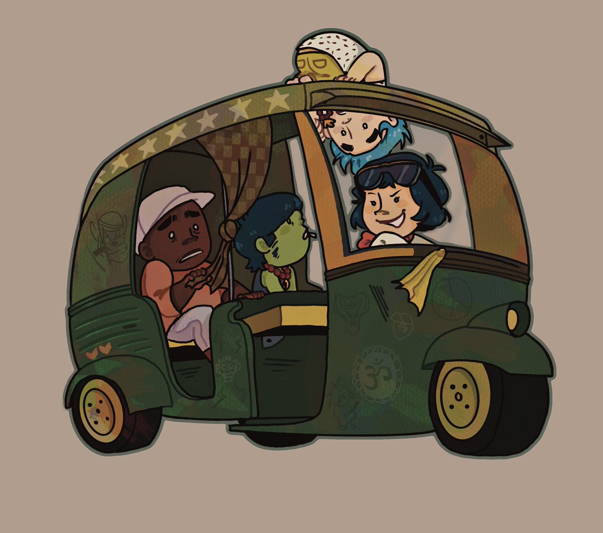 Happy mountain release day! Hoping to make these stickers to hand out at house of Kong :]