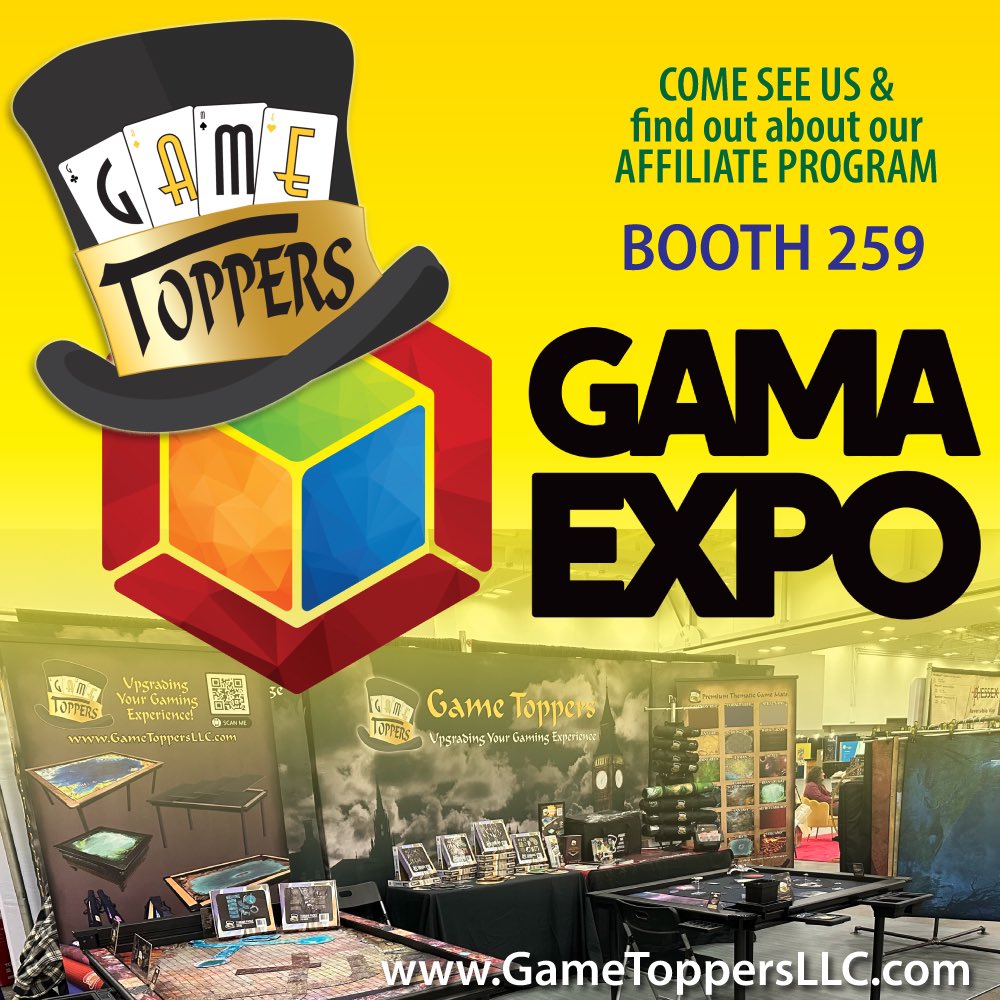 Game Toppers - Late pledge now and save! tweet media