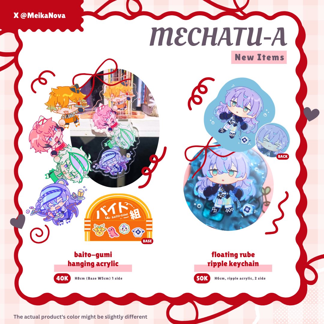 MeikaNova's tweet photo. [❤️+ 🔁 appreciated!]

Meika Nova's #CF22 PO 1 is open!  
28 Feb-8 March 2026

🍓 Pick-Up only D1 &amp; D2 
🍓 Local Only (GO please DM)
🍓 Fandom: NijisanjiJP/MECHATU-A

PO Link in reply!
#comifuro22  #comifuro22catalogue https://t.co/1R0AKiU2XL