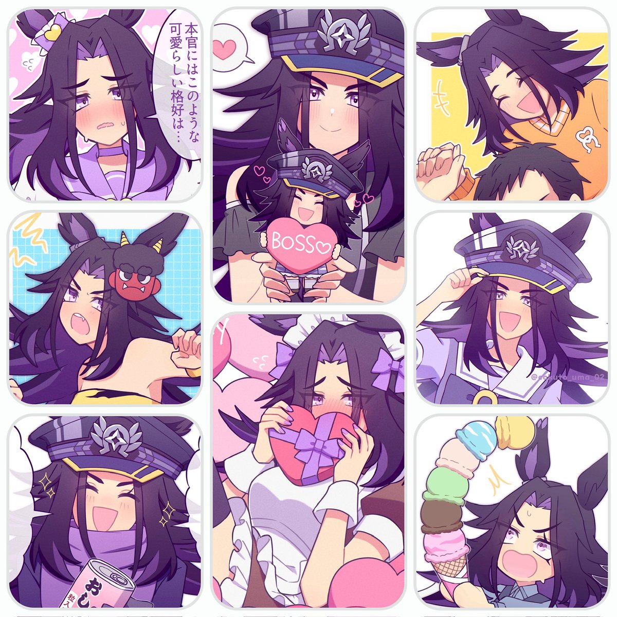 #今月描いた絵を晒そう
今月もいっぱいメノ描けて楽しかった〜‼️
来月もいろんなメノが描けたらいいな(*´∇`*)💜🖤