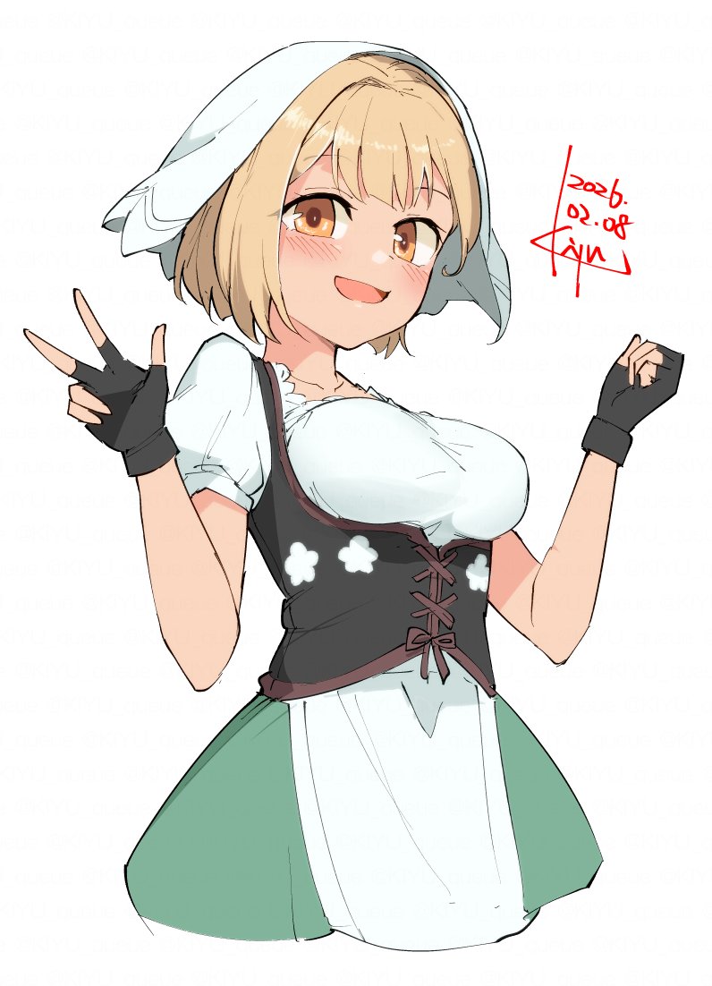 「ドールちゃん。 星々の幻境、積み重ねにより色んな衣装が揃ってきており、ぼちぼち組」|キユー｜Skeb受付停止中のイラスト