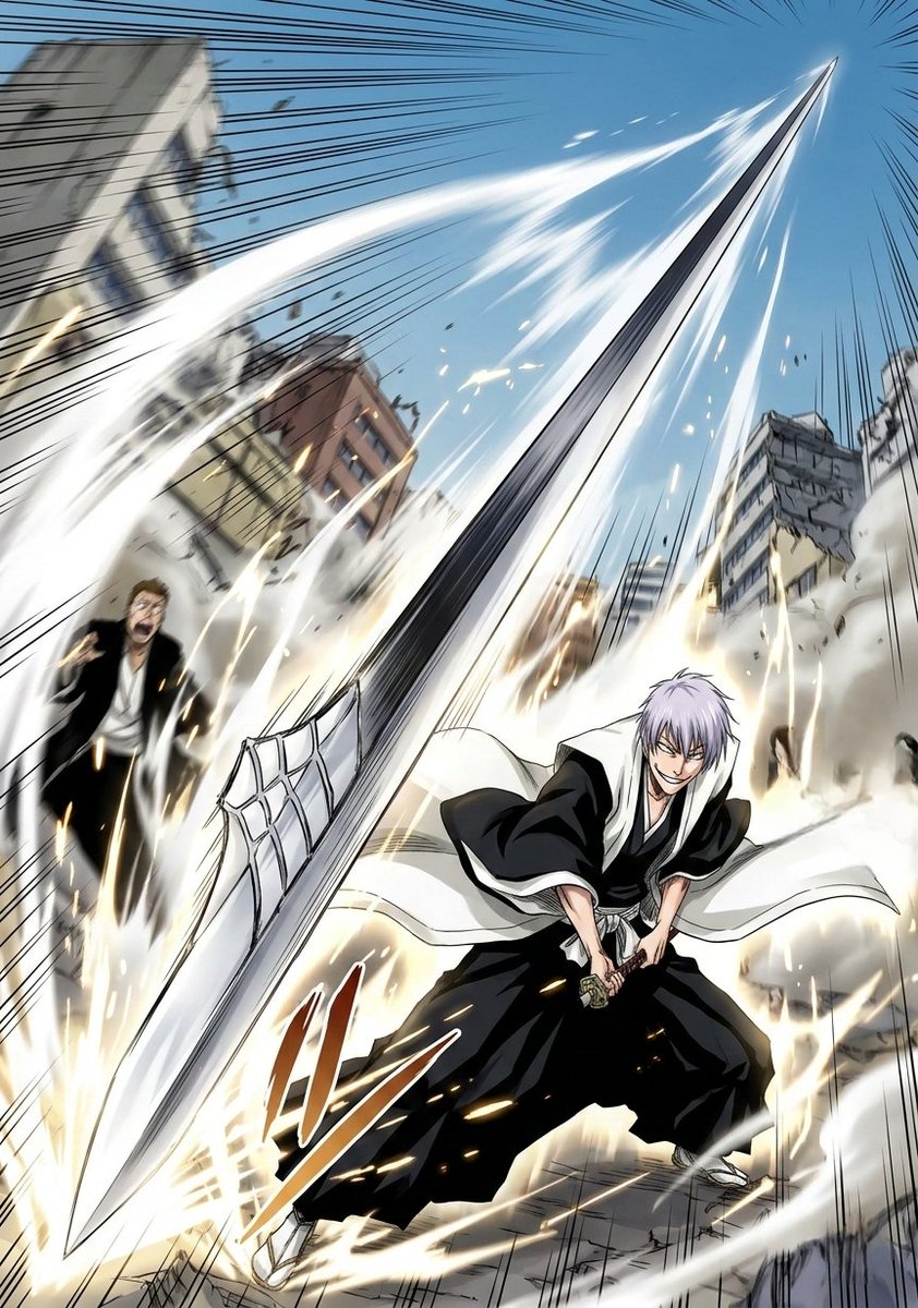 静かな笑み、必殺の一撃⚔️ 最も冷酷な瞬間の市丸ギン。 Silent smile