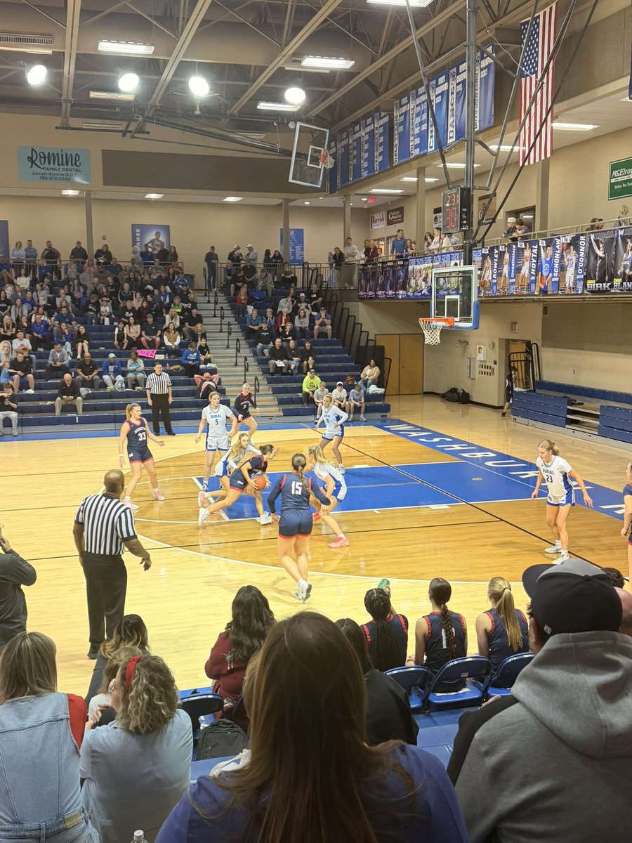 MHSTribeGBB's tweet photo. Our @MHS Tribe does it. 61-46 to sweep Washburn and win the Centennial League Title for the first time since 2018. Should move MHS into the Top 4 in the 6A West. 
@banks leads the way with 16
Kat Ball @katiejball - 14
Busch - 14
@dball_1 - 10
@jelenadepusoir - 5
@ansleybecket - 2 https://t.co/boDCOyH0kv