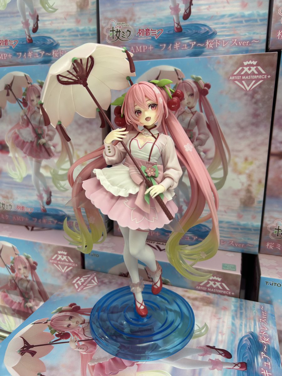 おはようございます😃 現在の入荷情報です🙆 桜ミク AMP＋フィギュア