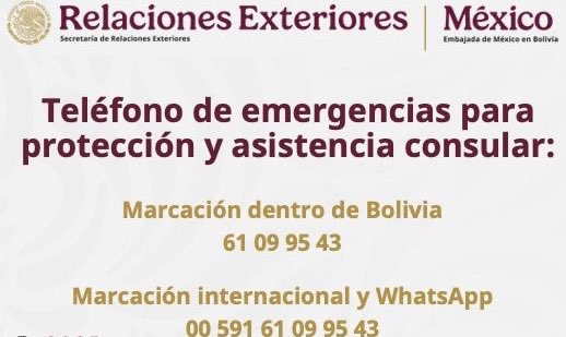 México en Bolivia tweet media