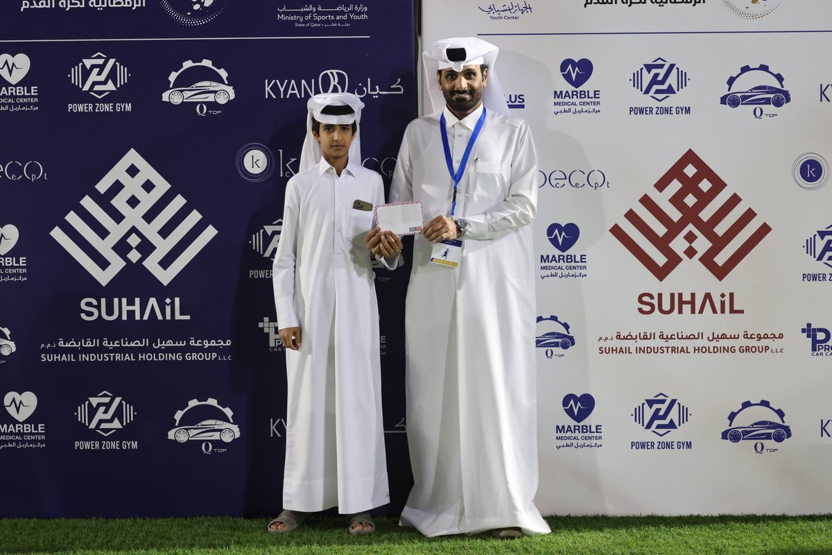 فرحة الفايزين ما لها مثيل 😍✨

في بطولة السيلية الرمضانية 4 🌙⚽

#بطولة_السيلية_الرمضانية
#الجهاز_الشبابي_بنادي_السيلية
#وزارة_الرياضة_والشباب