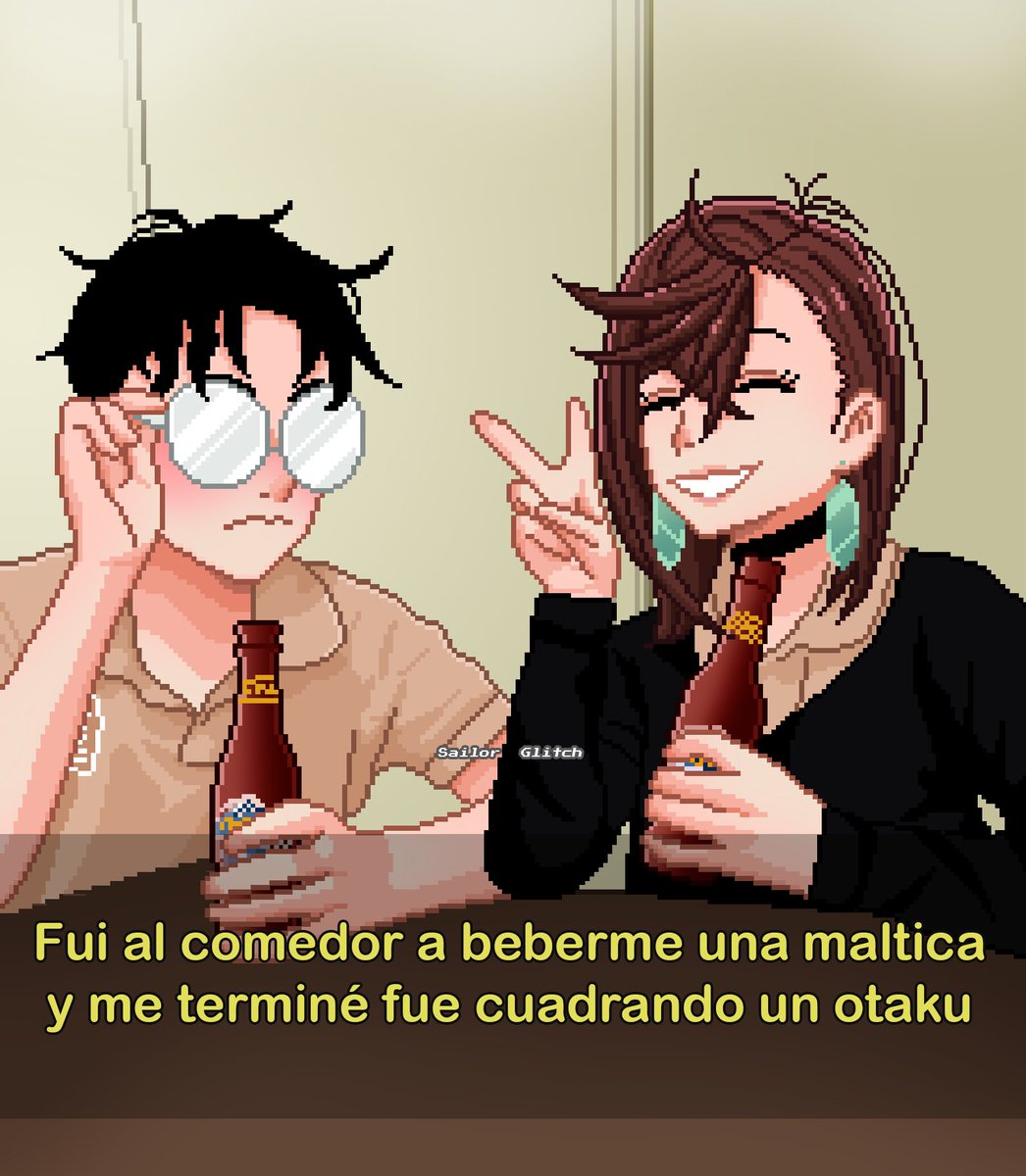 Share your art and nationality.

Goku eta vaina e' seria