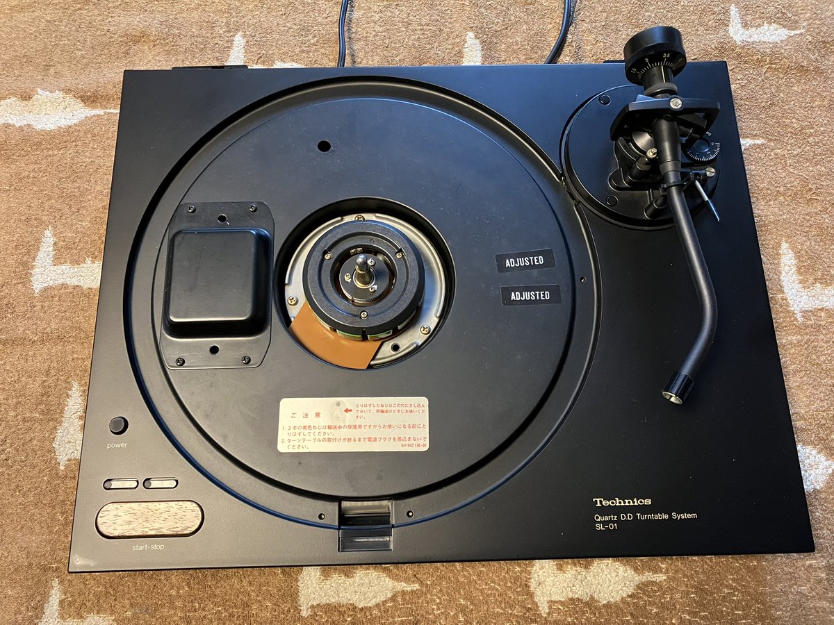 SL-01 Technics テクニクス ターンテーブル 中古オーディオ レコード