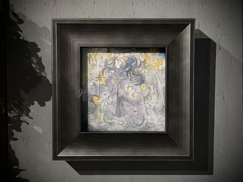 ECサイト作品紹介】 Zîz『Noctiluca』 サイズ(mm)：100×100/(額装)150