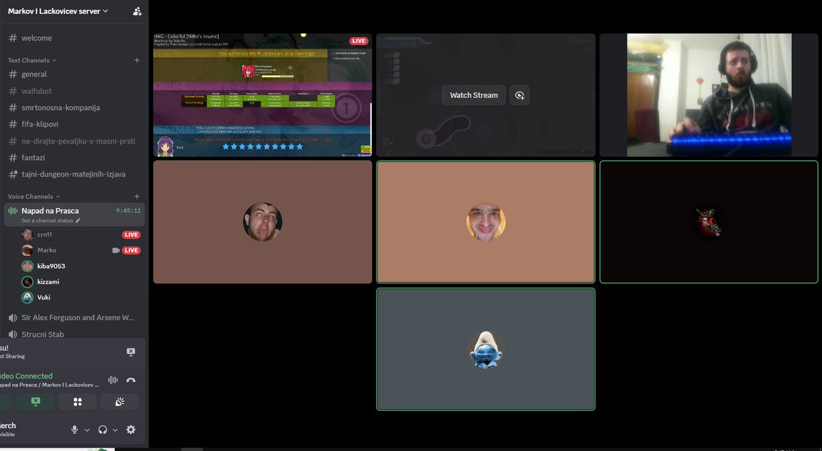 late night osu sesh with the boys