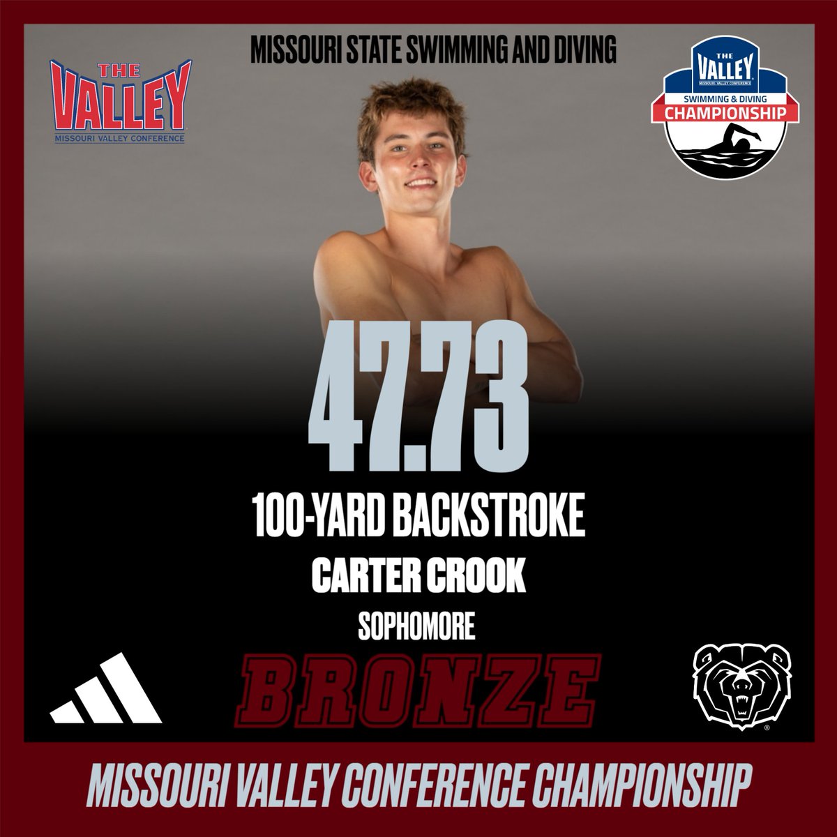 Missouri State Swimming & Diving tweet media