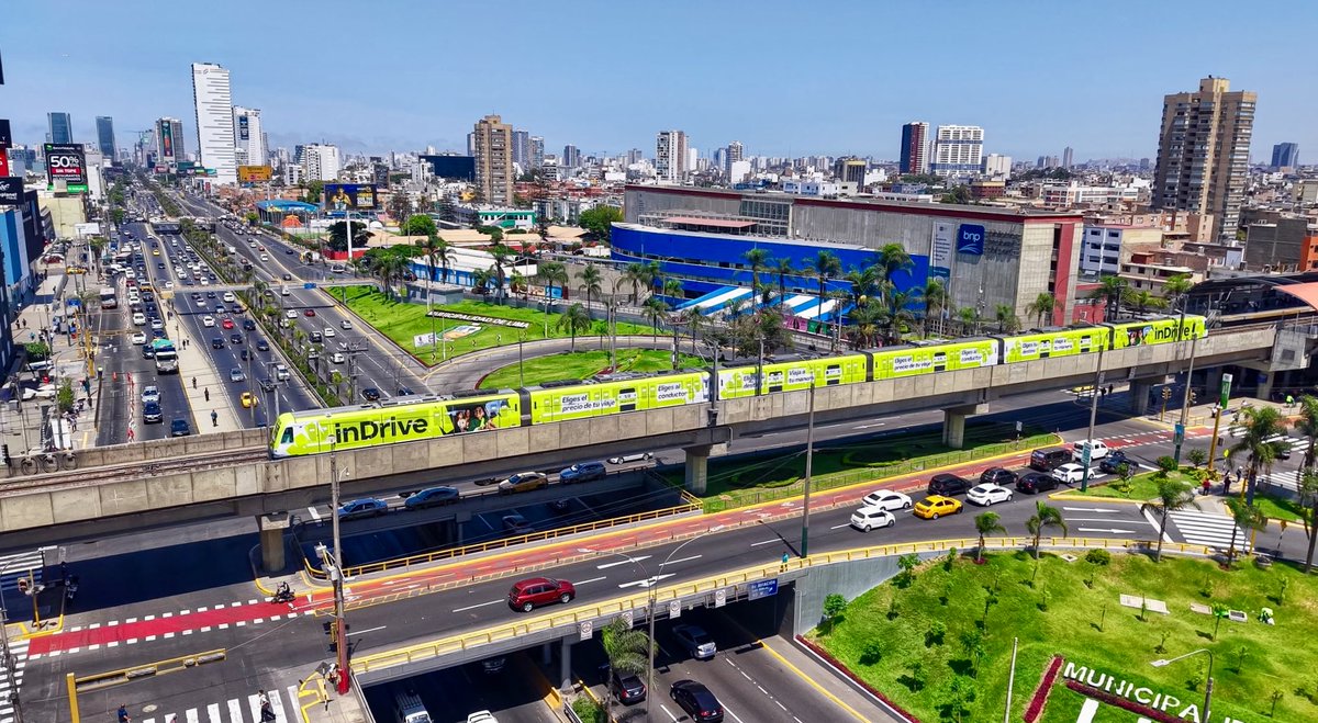 Tren Alstom Metropolis - Serie 9000 de Linea 1 del Metro de Lima #MetroNews #L1 🇵🇪 <a href="/ALAMYSoficial/">ALAMYS</a> <a href="/cynmoto/">Cynthia Yamamoto</a>