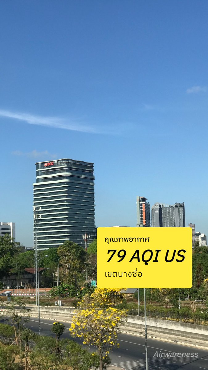 Airwareness คุณภาพอากาศ tweet media