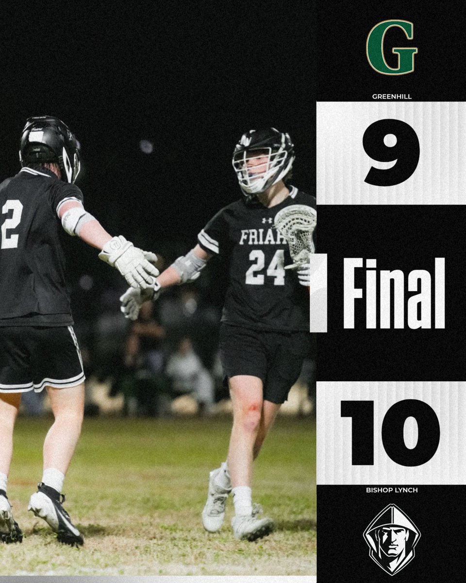 blathletics's tweet photo. Friday Night Friar 𝑫𝑼𝑩!

#𝐆𝐨𝐅𝐫𝐢𝐚𝐫𝐬 // #𝐃𝐨𝐦𝐢𝐧𝐚𝐭𝐞 https://t.co/Sm2gGcWnyS