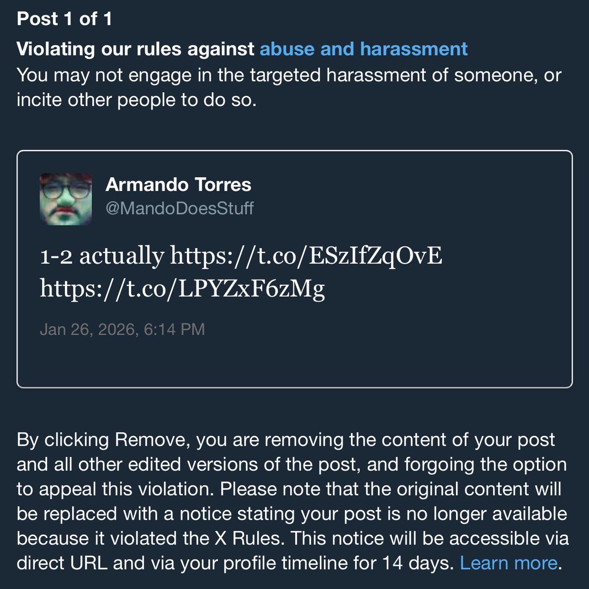 Armando Torres tweet media