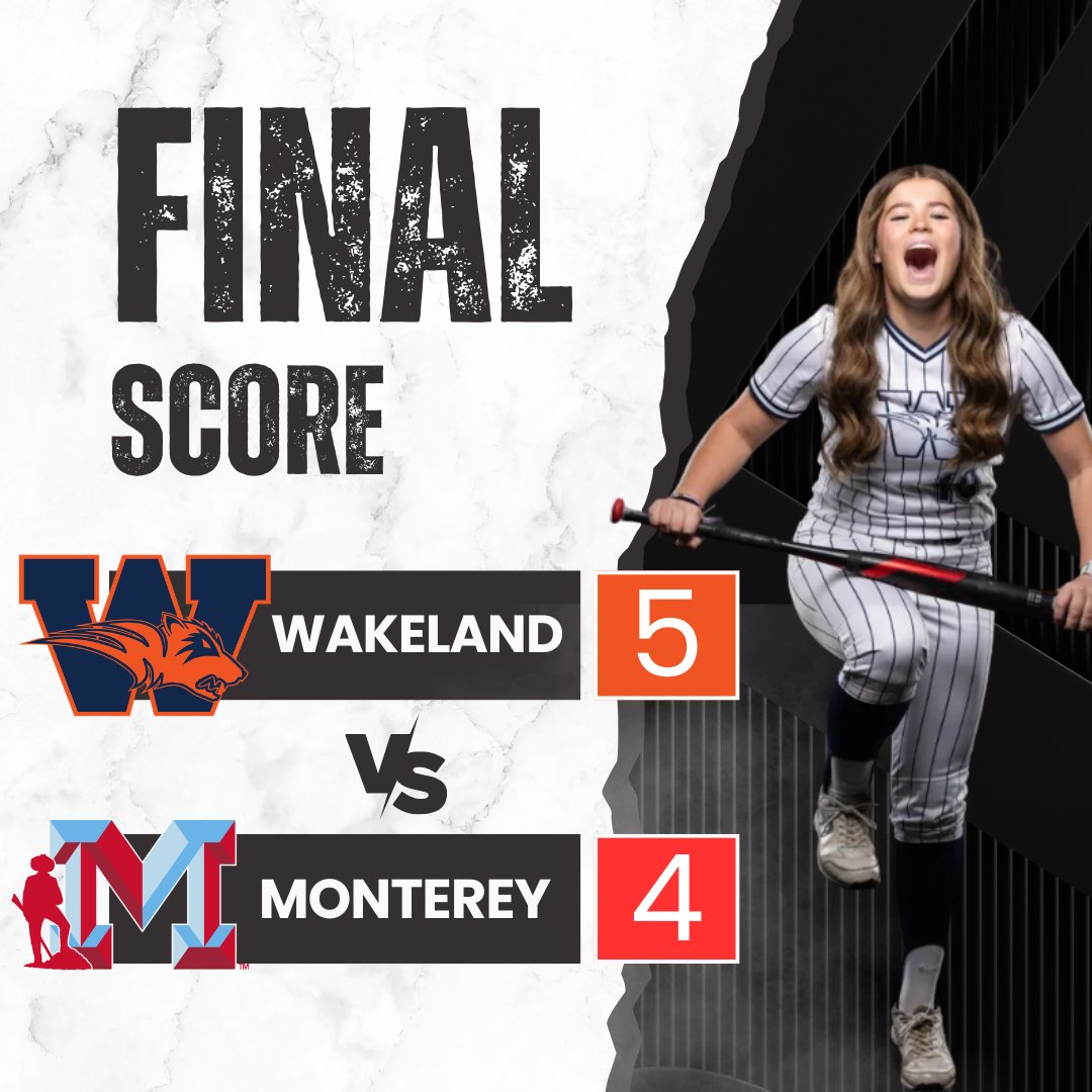 Wakeland Softball tweet media