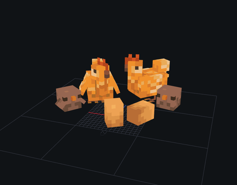 notNot_King's tweet photo. really proud of these, i plan to learn animation qith these models, more are coming😃
#minecraftmodel #pixelart #minecraftretexture https://t.co/X9GGr7o2TD