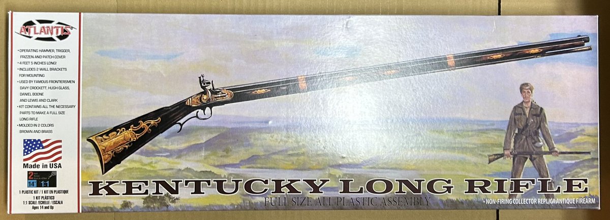 実寸大(1/1スケール) ケンタッキーロングライフル 入荷いたしました