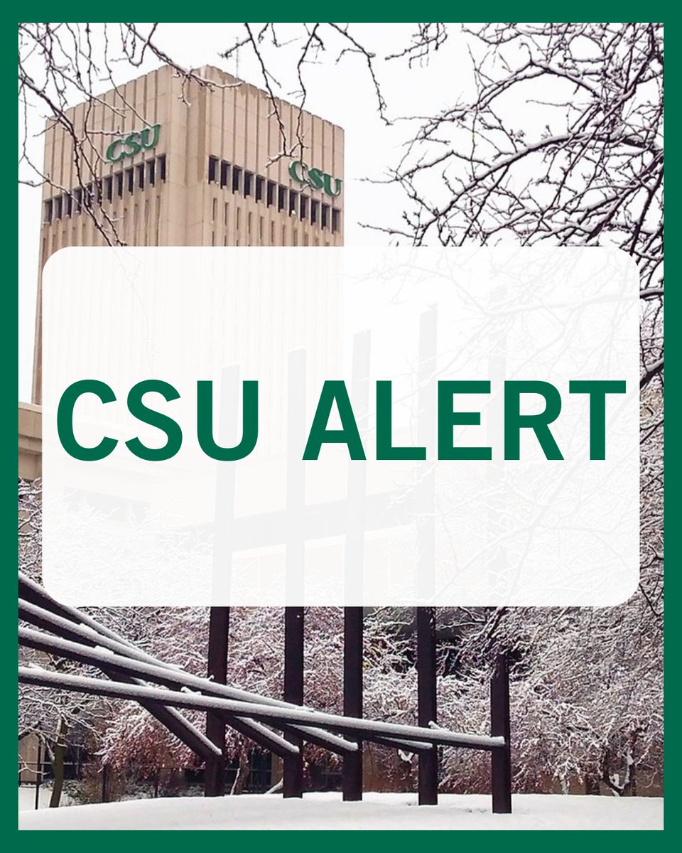 Cleveland State University tweet media
