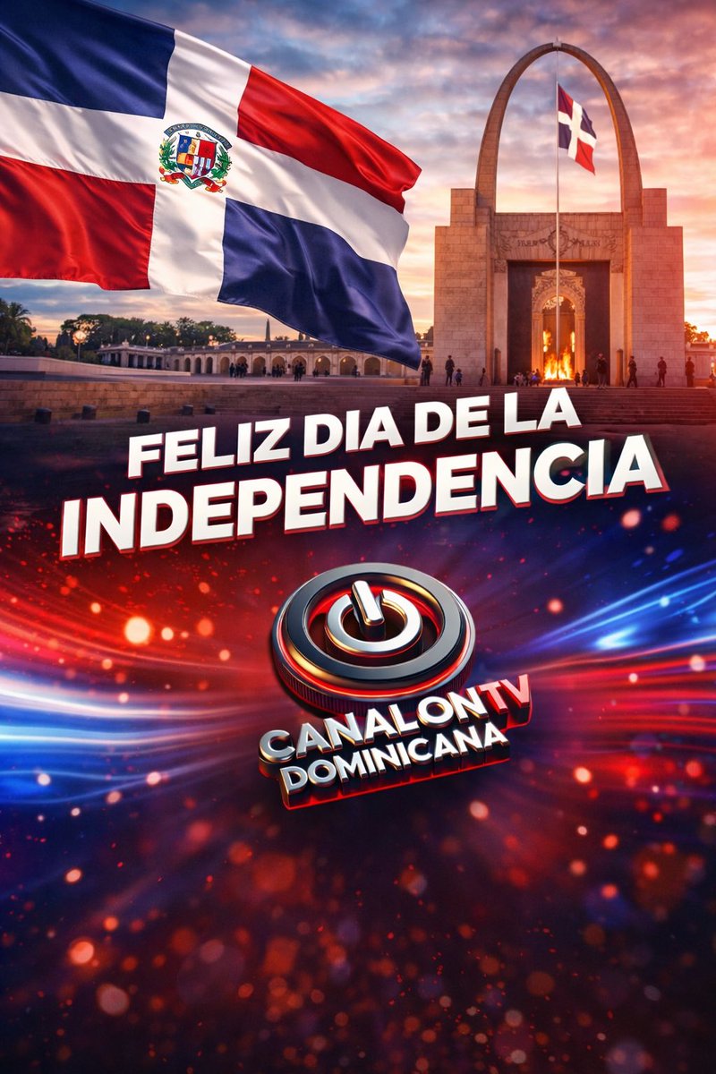 🇩🇴 27 de Febrero de 1844 –Independencia Nacional de la República Dominicana
Este 27 de febrero conmemoramos 182 años de la proclamación de la Independencia Nacional.
🇩🇴 Honramos nuestra historia.
🇩🇴 Respetamos nuestros símbolos.
🇩🇴 Reafirmamos nuestra soberanía.
#IndependenciaNac
