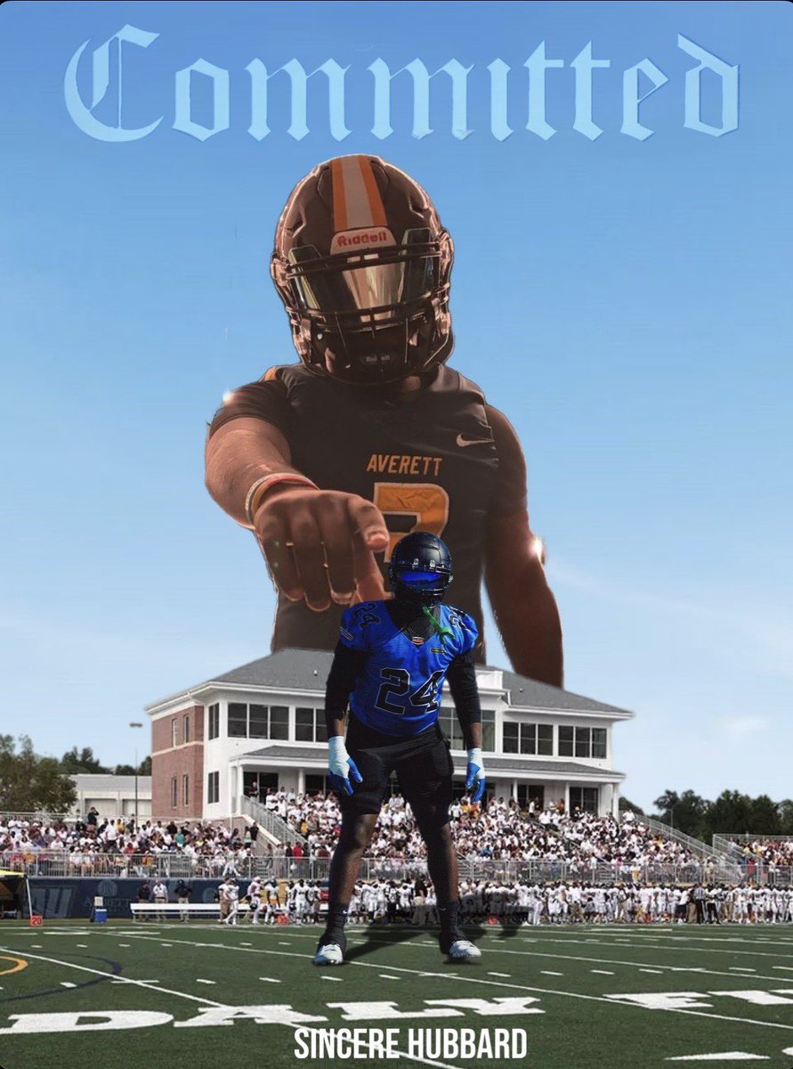 SincereHubbard3's tweet photo. After a great vist and talk with my family I will be officially committing to @AverettFootball 

@CoachDixon11 @CoachDMoon54 
@Coach_Jolly @Coach_Caskey @ColyerCoach @Rams_CHS @CoachQuinn19 @_Coach_Baldwin_ 
@HighSchoolBlitz @PrepRedzoneSC https://t.co/fS01xvM7lA