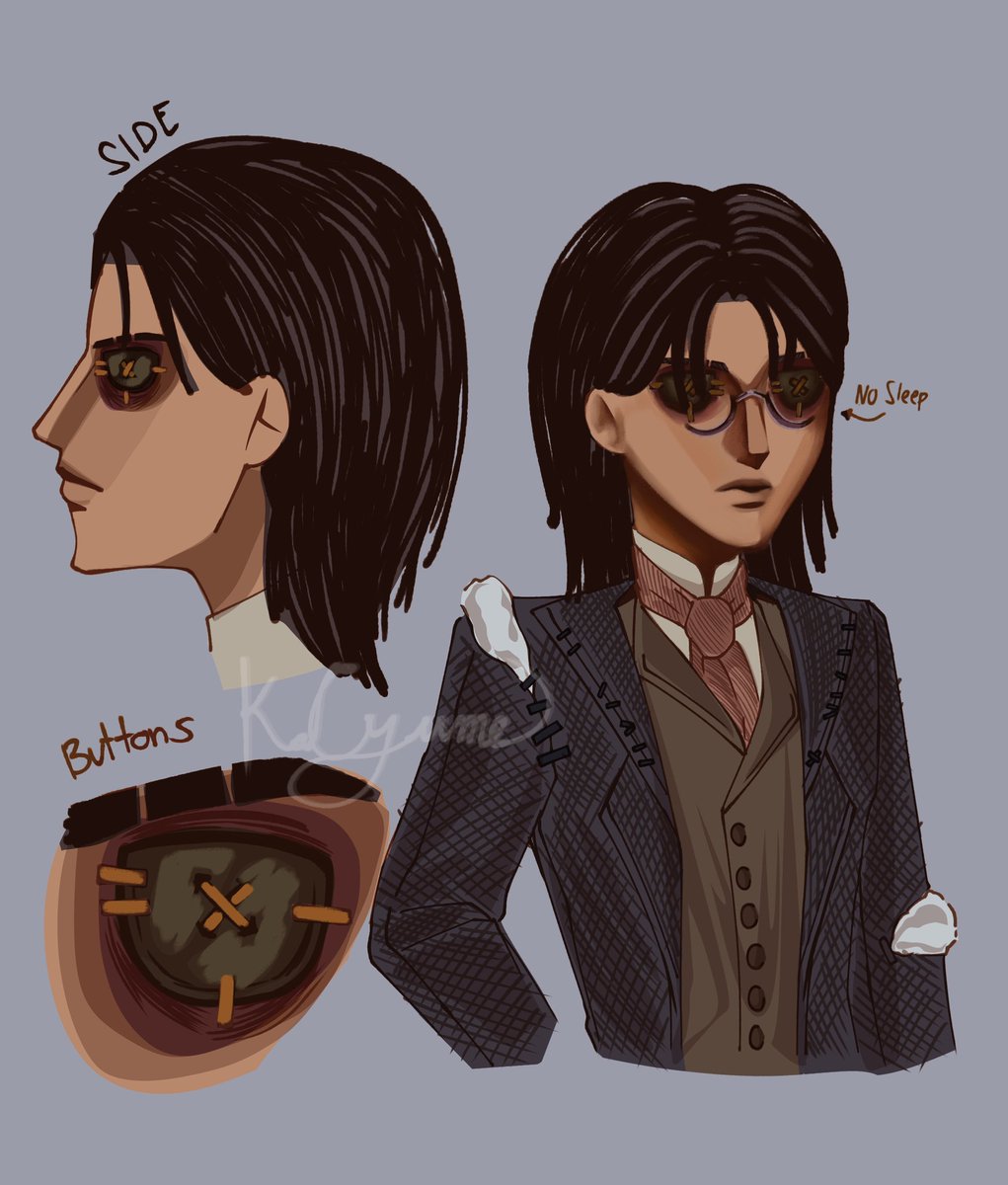KaCyume's tweet photo. [IDV || OC • "Elias Sandoval"]
"Solicitors" (Not yet finalized)

Here he is! Don't mind the lazy render this is just Elias that I might focus on starting in March!

#identityV #identityVイラスト #idvoc #ccxoc #canonxoc https://t.co/A5Z6aoX745