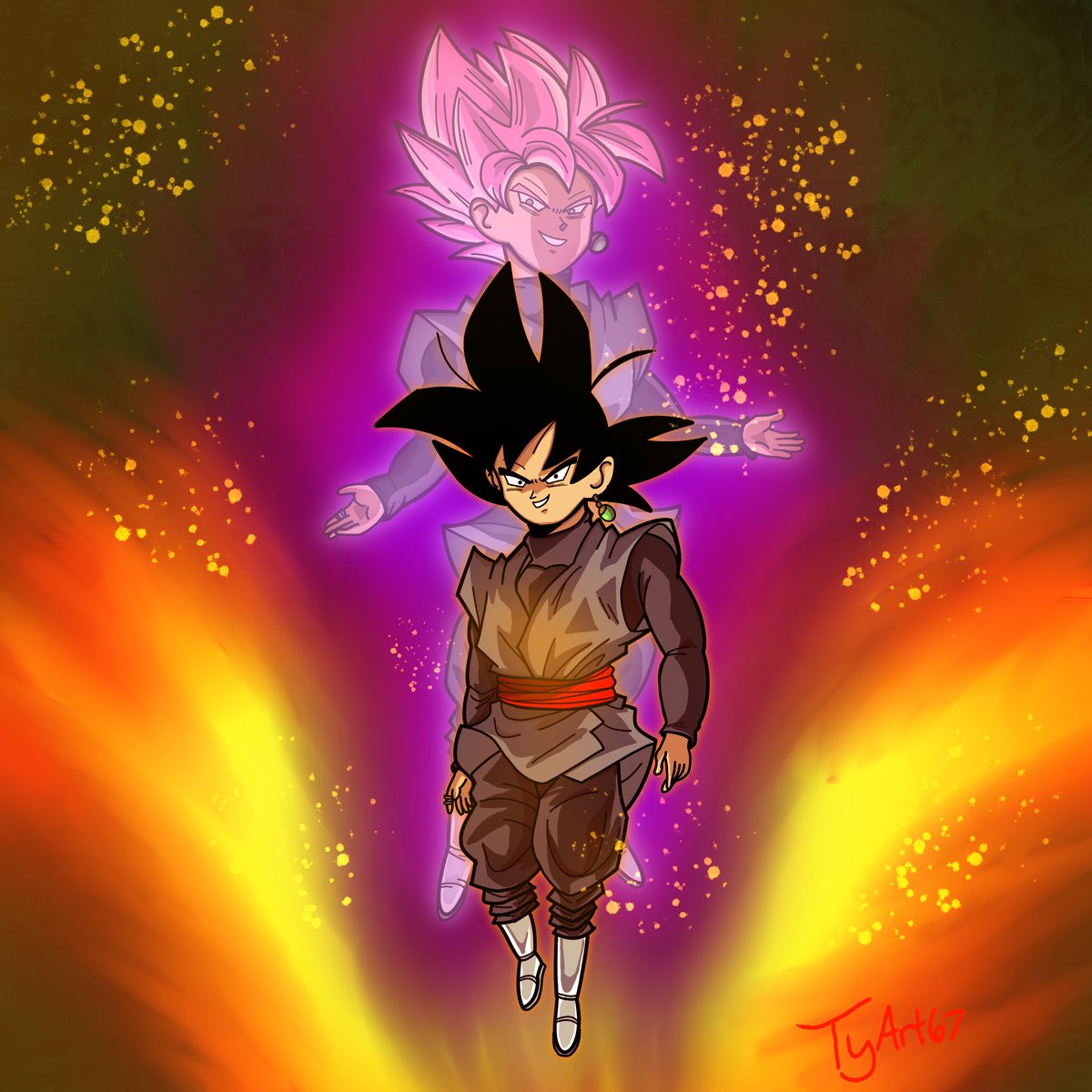 TyArt07's tweet photo. #GokuBlack https://t.co/AYzJWaVS42