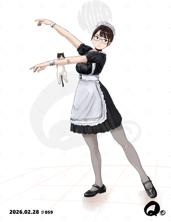 メイドさんがバレエしたっていいじゃないか🩰 