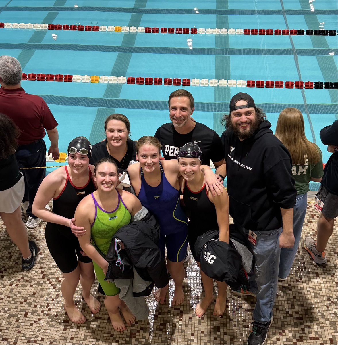 Congrats to our Girl’s 200 Free Relay for placing 12th at the DII State Championships!