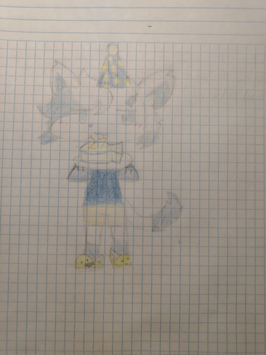 Feliz cumpleaños Yonka🎉

Espero que te la pases muy bien y gracias por seguir haciendo tus canciones, sinceramente me han ayudado a lo largo de estos años

Como no soy muy bueno dibujando en digital, lo hize en mi libreta y creo que quedo lindo

#yonkgorfanart