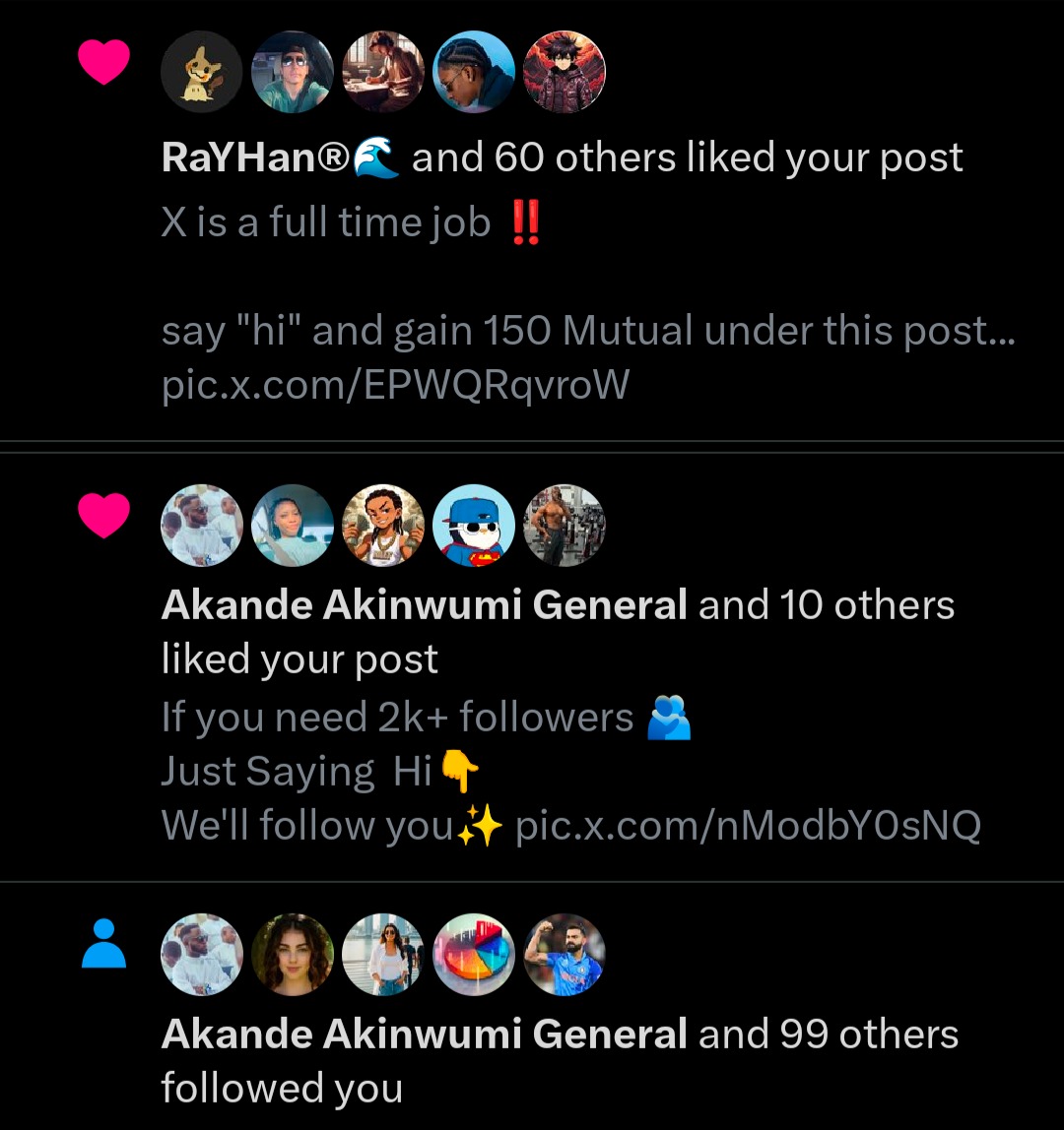 Active for today’s X growth? 🤔

Say just  Hello 👋 and let’s connect ASAP ✨