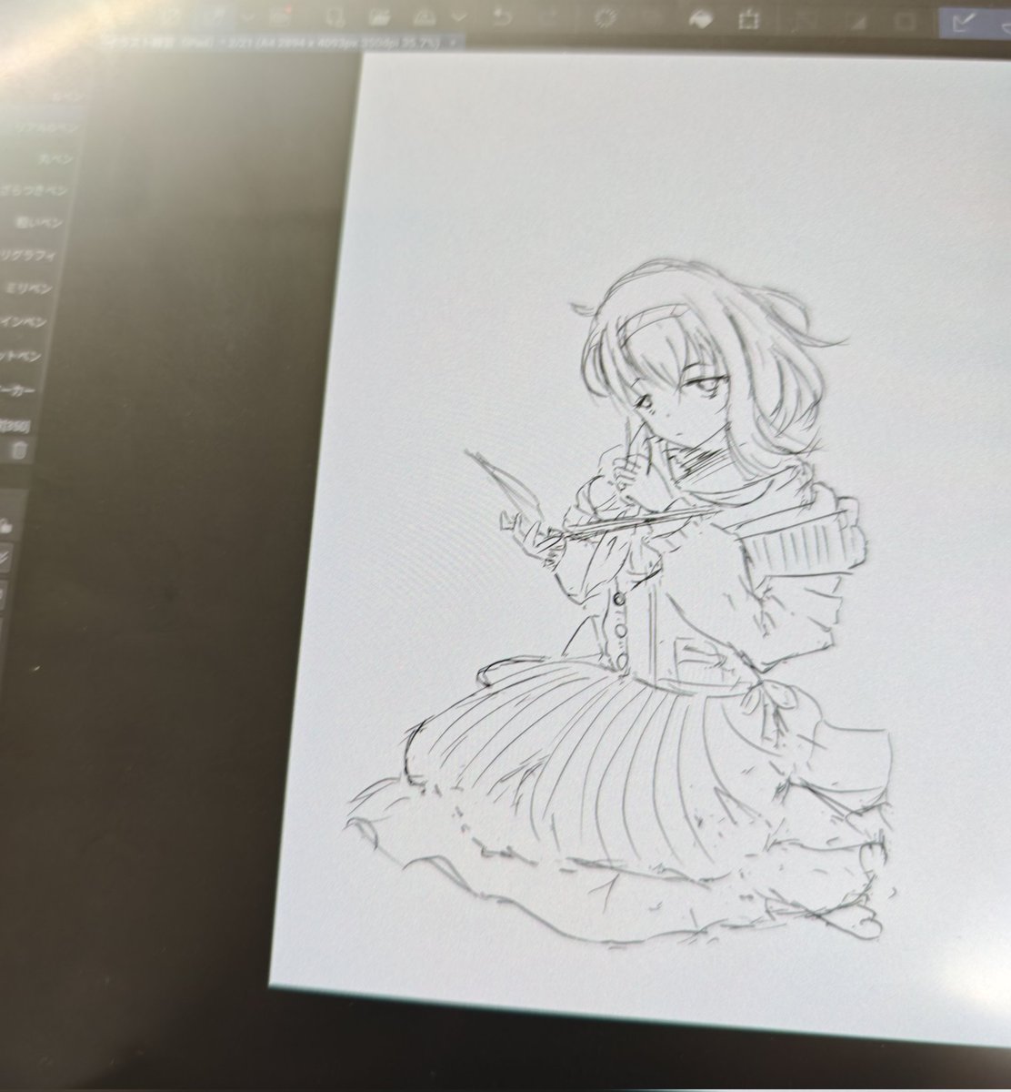 今月描いた絵を晒そう お仕事はこの5倍ぐらい描いてるけど出せないのです😣