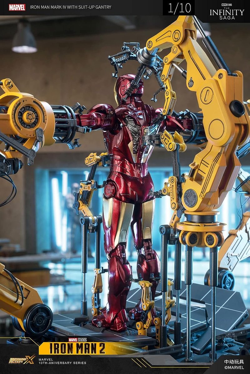 🦾アイアンマンMK4 × スーツアップガントリー⚙️ 『アイアンマン2』の