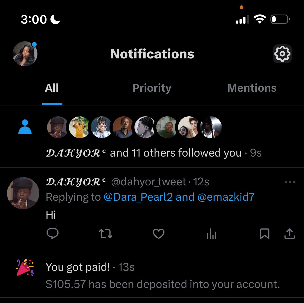 My first payout guys❤️🎉