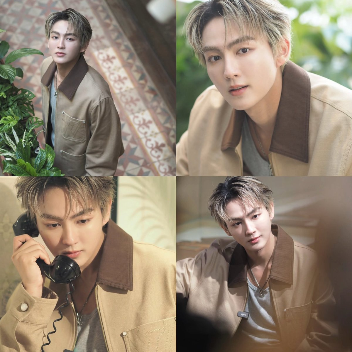 น้ำตาลโทนอบอุ่น พี่พระเอกแบบเห็นภาพแล้วเพลงขึ้นมาให้หัวเลย ฮ้าทหน้าตาดีมาก หล่อ ㅠㅠ #HEARTchuthiwat