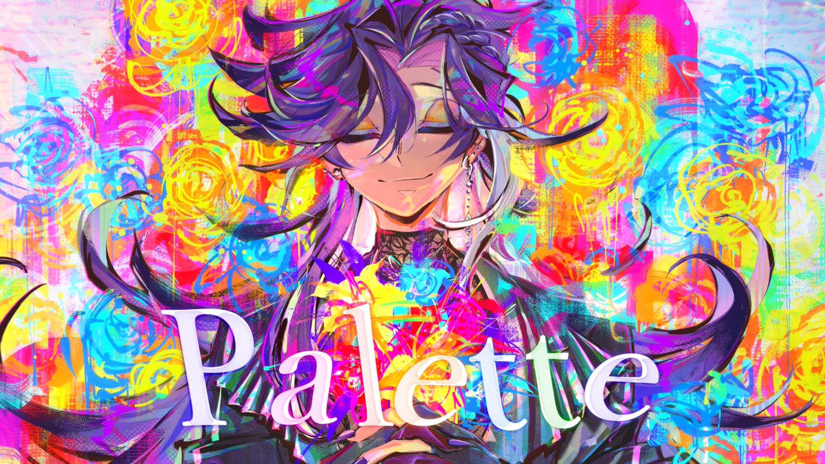 ✦ Our entwined future changes color.✦

I covered Yuyoyuppe's Palette ~ ♡  
Excited to see you guys there ⋆｡°✩

Premiering on Feb 28th 6PM PST / 11AM JST +1
🔗:youtu.be/Bcp92s8jvPQ

#holoTEMPUS #Hakkasings #歌ってみた︎︎