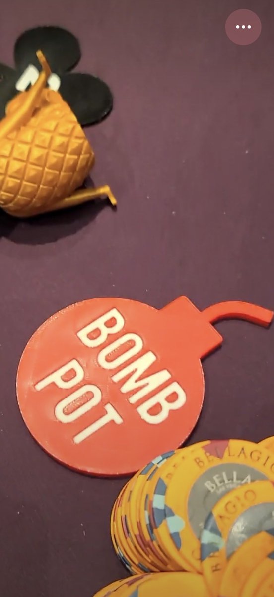 Who loves double board bomb pot poker at their 5/5 NLHE games? ♠️