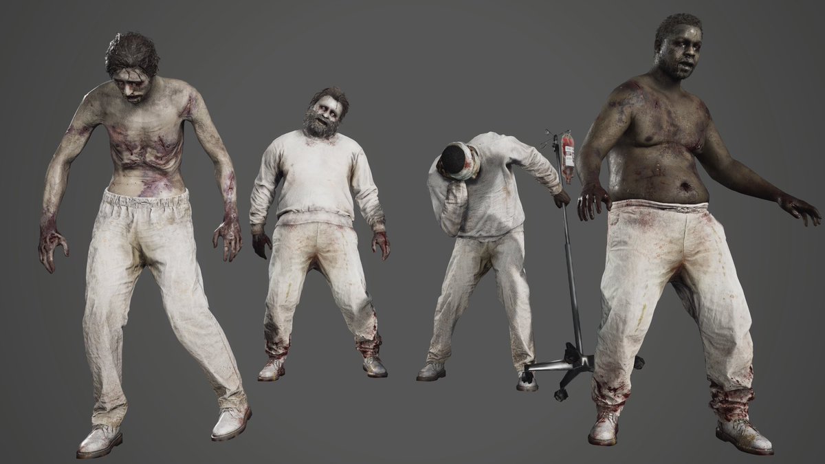 Today’s FPS enemy is the Zombie Patients from Resident Evil: Requiem!