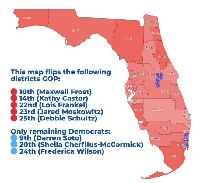WINNING IS A HABIT - Florida Supreme Court DENIES PETITION that attempted to invalidate Gov. Ron DeSantis' Redistricting Session

FL GOP now has the green light to GO AHEAD &amp; re-draw the Congressional MAP

We are picking up FIVE extra House seats this November

WHAT A TIME 🕖🕖