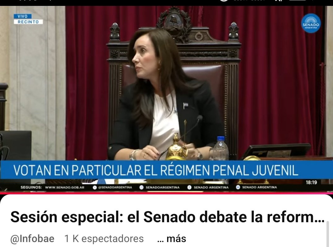 Cuando los k dominaban el Senado/ Cuando pierden todas las votaciones.
Se le fue la risa a Villarruel.