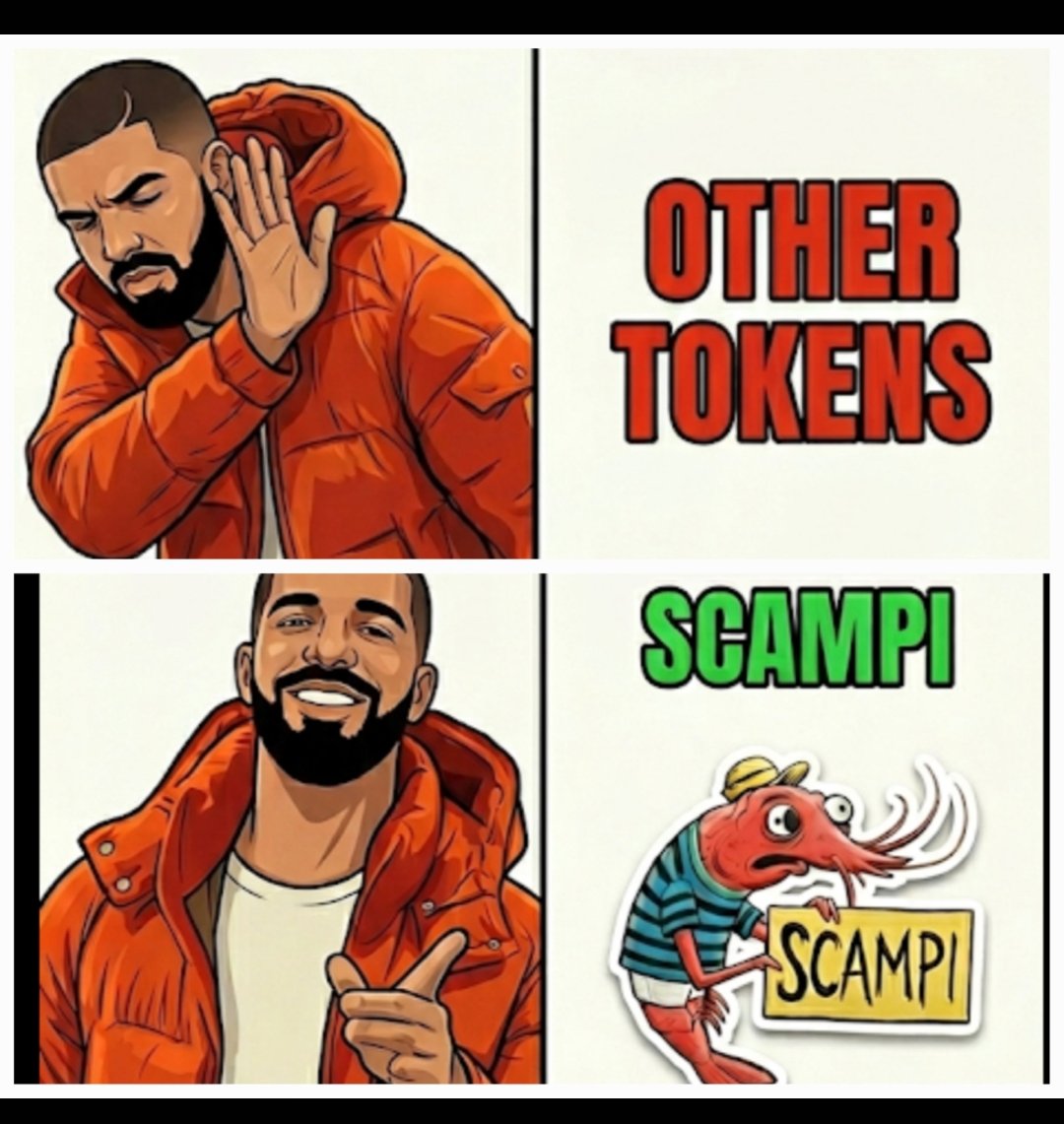 It’s not a hard decision when you know where the alpha is. 🦐💨
​Ignoring the noise and staying focused on $SCAMPI.
​@scampi_tech #SCAMPI #Solana #MemeContest