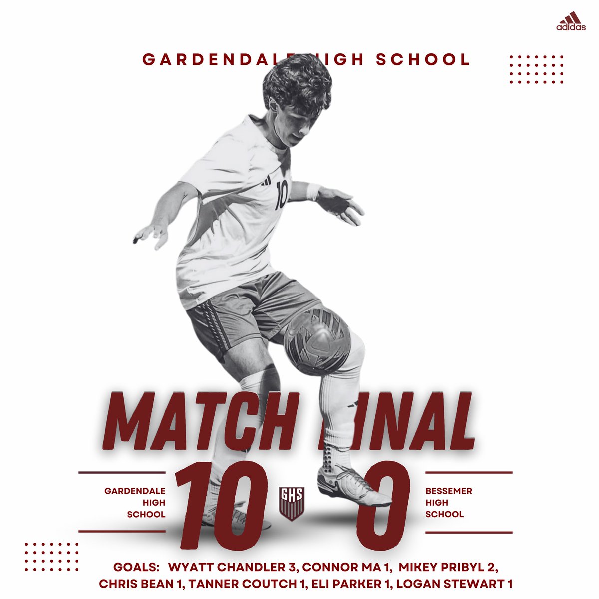 Gardendale High School Soccer tweet media