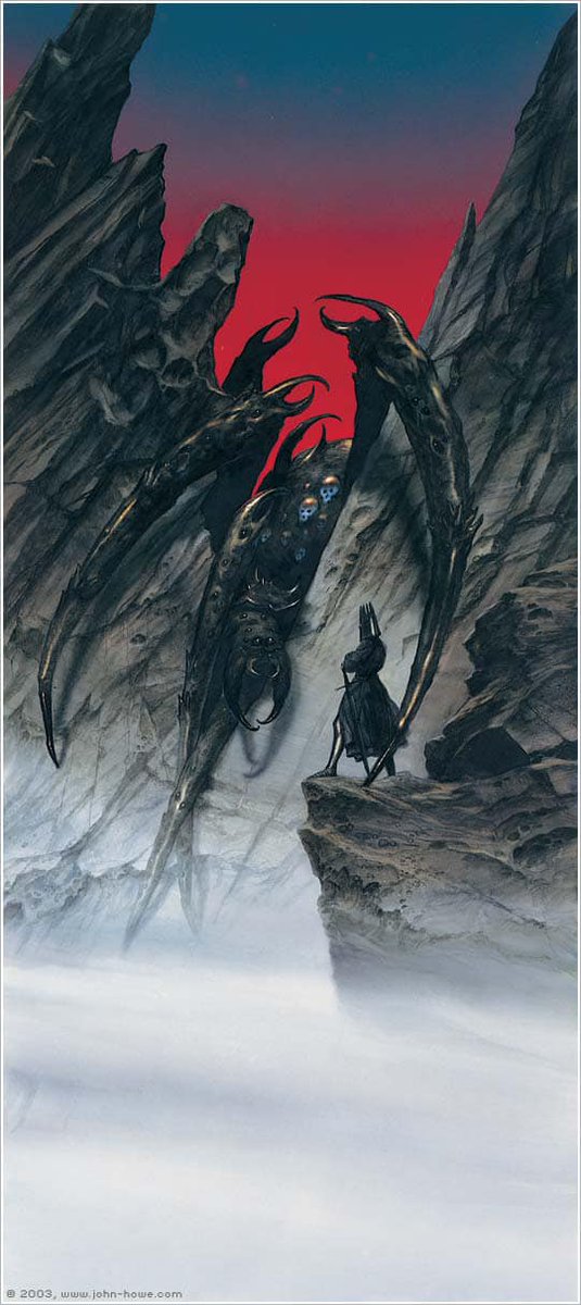 Morgoth finds Ungoliant
🎨John Howe
