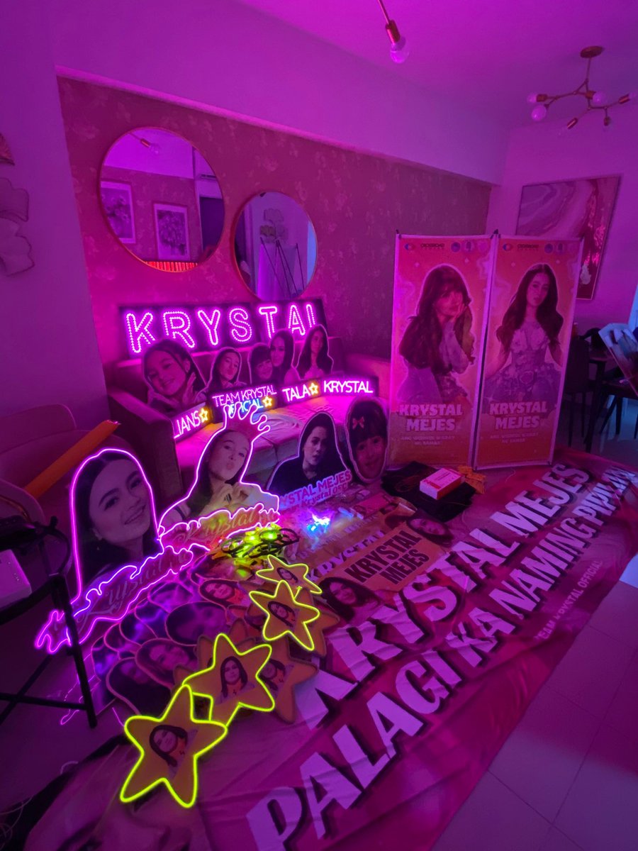From being Krystalians in 2016, to now Team Krystal OFC — from simple tarps and handwritten cartolinas to bigger projects and grander props in 2026… ten years later, look how far we’ve come. 🥹✨

Hindi lang fandom ang lumaki — pati puso, effort, at dedication natin. Maraming