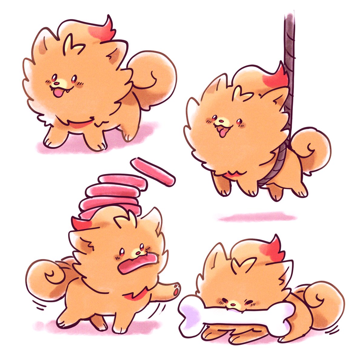 xionbluu's tweet image. Pombon my beloved

you're so Toby 😭😭😭
#pokemon #Pombon