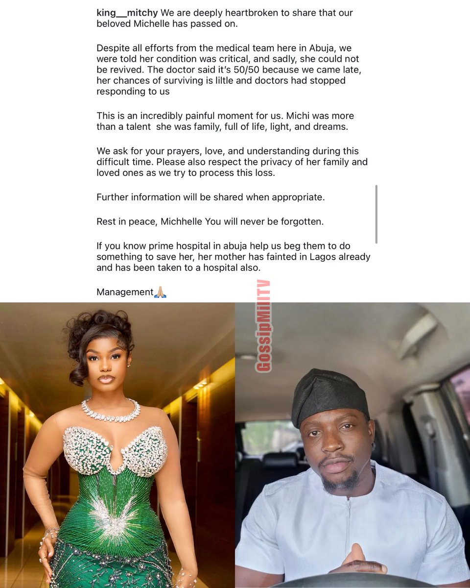 Breaking News: Its Confirmed!!! King Mitchy is D£ad!!! She £nded it all by Drinking Hyp0 after VDM B¥lli£d her and lied to the world that she L!cks Seyi Tinubu’s L0llip0p for Money.