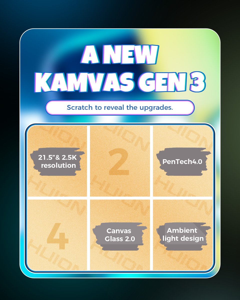HuionTab's tweet image. #HuionNewArrival 
Time to unveil the next feature of the New Kamvas Gen 3.
And by now, you know exactly who’s the newest member of the Kamvas Gen 3 family.

Now, say my name... 

2 more features, pick your number.

#huion #artmeme #digitalart