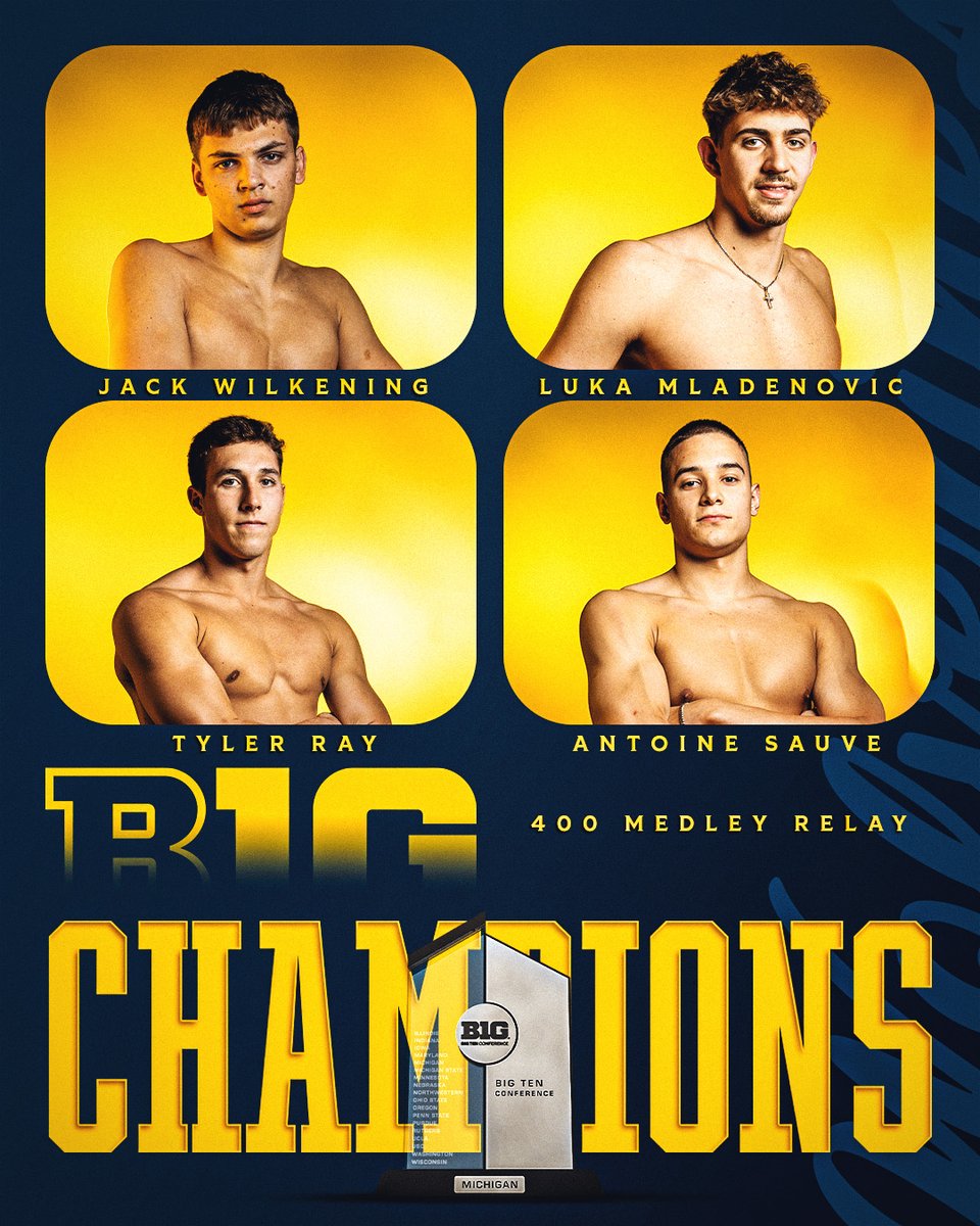 Michigan Swimming & Diving tweet media